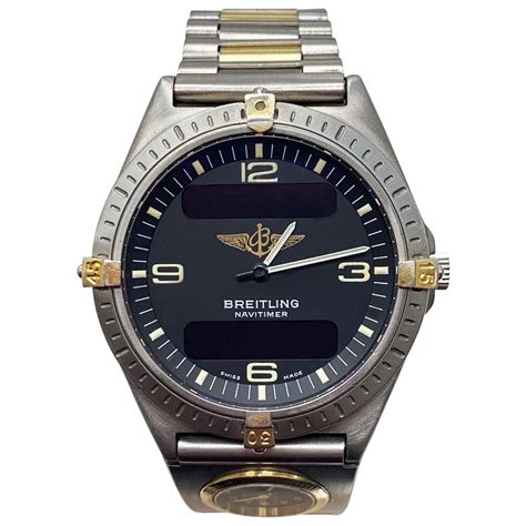 breitling bracelet titanium|breitling aerospace titanium for sale.